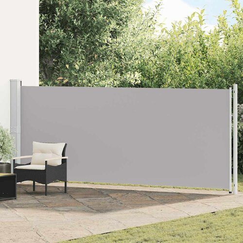  Uvlačiva bočna tenda za terasu 600 x 160 cm siva Cijene