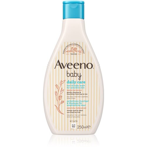 Aveeno Baby Daily Care gel za pranje tijela i kose za djecu od rođenja 250 ml Cijene