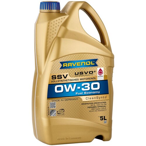 RAVENOL Motorno ulje SSV Fuel Economy 0W-30, 5 l Cene