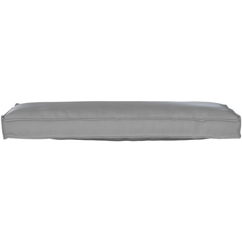VidaXL Blazina za klop Siva 120x40x8 cm Oxford tkanina Slike