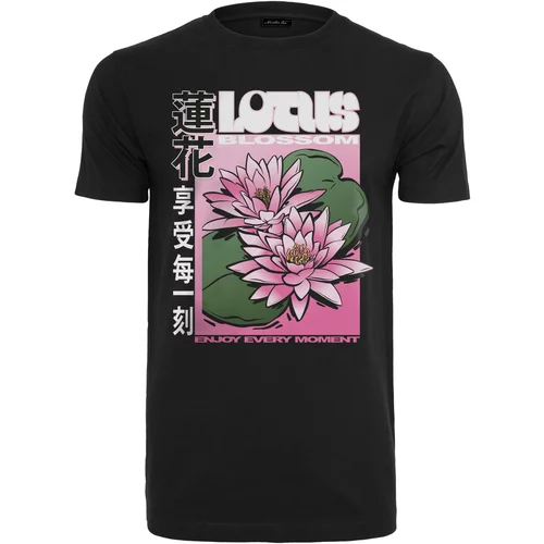 MT Men Lotus Flower Tee black