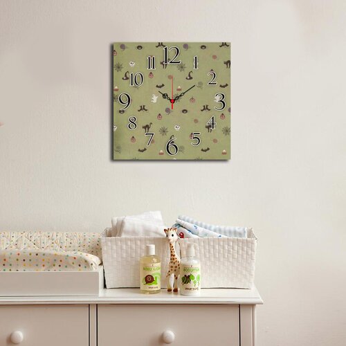 Wallity Zidni sat Msk-45, 40x40 cm Cene