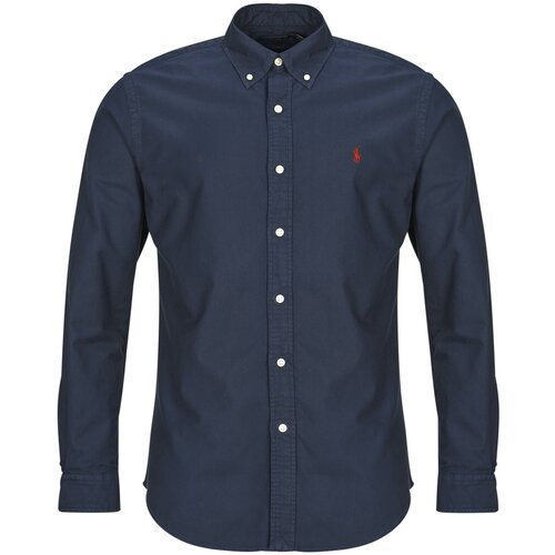 Polo Ralph Lauren CHEMISE DROITE CUSTOM EN OXFORD LEGER Cijene