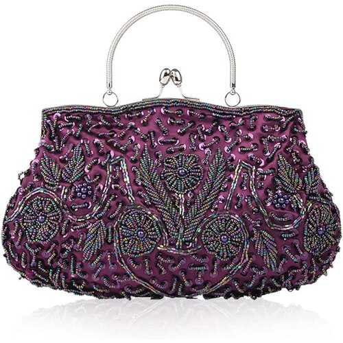 Dardanar Retro Beaded Sequin torbica Poročna Denarnica Poročna Denarnica, (21167041) Slike