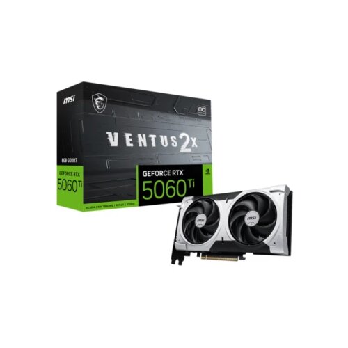 MSI svga RTX5060Ti ventus 2X plus oc 8GB GDDR7, V536-001R Slike
