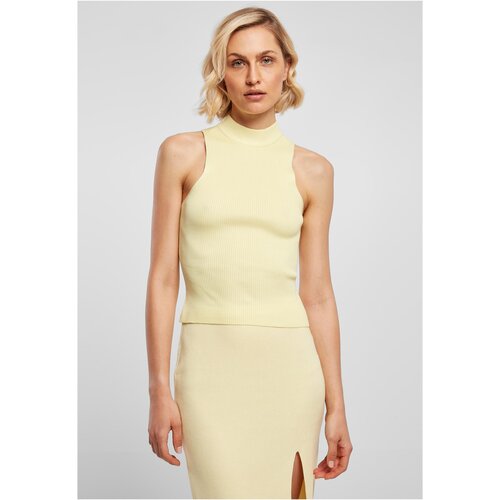 Urban Classics Women's turtleneck with short rib knit soft yellow Cijene