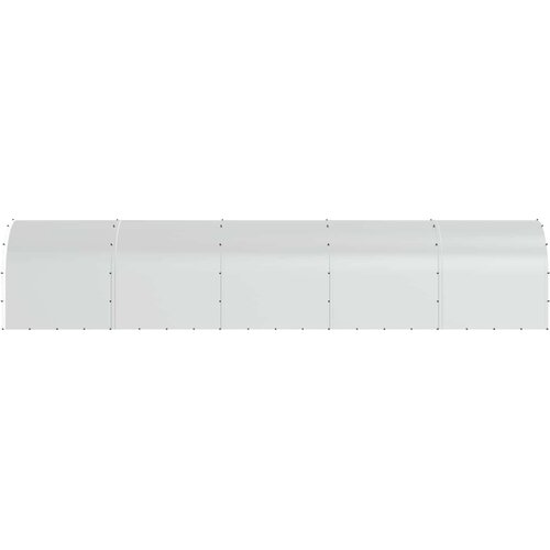  Koko&amp;scaron;injac Srebrna 1000 x 200 x 200 cm Pocinčani čelik Slike
