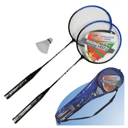Magic Toys Dvostruki metalni reket za badminton s torbom za no&scaron;enje i badminton Cijene