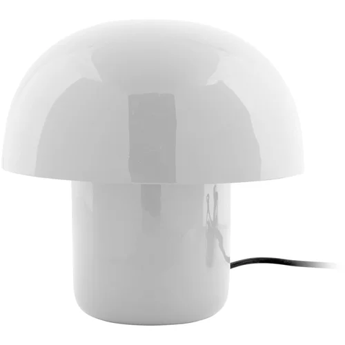 Leitmotiv Bijela stolna lampa s metalnim sjenilom (visina 20 cm) Fat Mushroom –