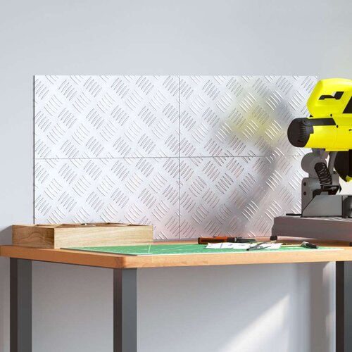  Aluminijaste checker plo&scaron;če 4 kosi Nedrseče 40x20 cm, (22015007) Cene