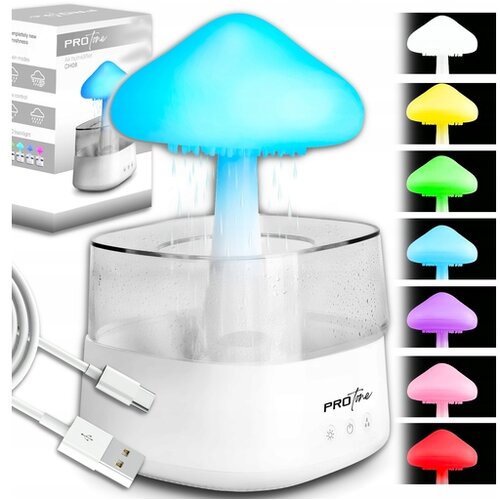 Ruhhy 10W LED RGB vlažilec zraka difuzor 450ml izparjevalnik USB gobica 00024378 Cene