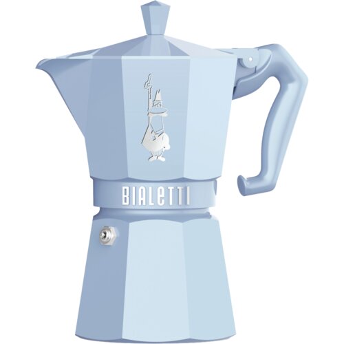 Bialetti Exclusive Moka Express - svetlo modra - 6 skodelic Cene