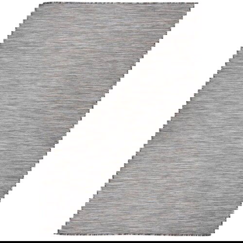 vidaXL Vanjski tepih ravnog tkanja 120 x 170 cm smeđe-crni Cijene
