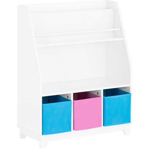 SoBuy otro&amp;scaron;ka knjižna omara, knjigarna za otroke montessori, otro&amp;scaron;ka knjigarna KMB34-F, (22108332) Slike