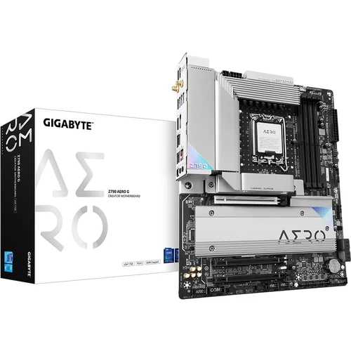 Gigabyte Z790 AERO G, DDR5, SATA3, USB3.2Gen2x2, DP, 2.5GbE, WIFI 6E, LGA1700 ATX