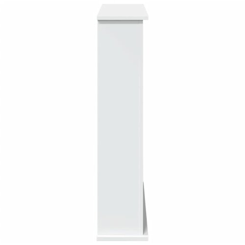  Okvir za kamin bijeli 75 x 20 x 87,5 cm od konstruiranog drva Slike