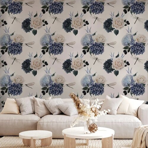  Tapeta - Roses and Hydrangeas 50x1000 Cijene