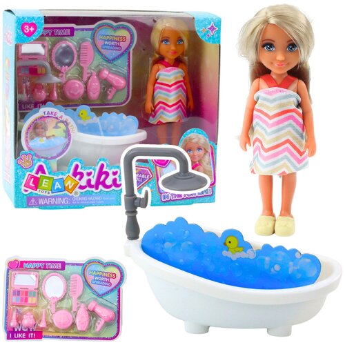 Ankiki mini lutka za igru sa kadom - 13 cm - plava Cene