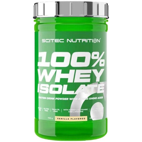 Scitec Nutrition Protein 100% Whey Isolate, Vanila 700g Cene