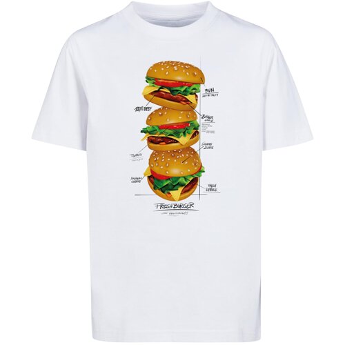 Mister Tee Children&amp;#039;s T-shirtTriple Burger white Slike