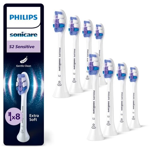 Philips Sonicare Sensitive HX6058/87 nadomestne glave za zobno ščetko 8 kos Cene