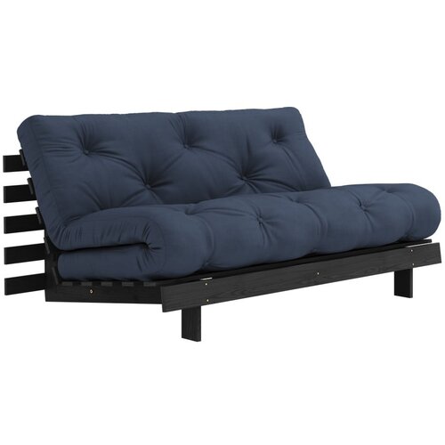 Karup Design Tamno plava sklopiva sofa 160 cm Roots Black Night &amp;ndash; Slike