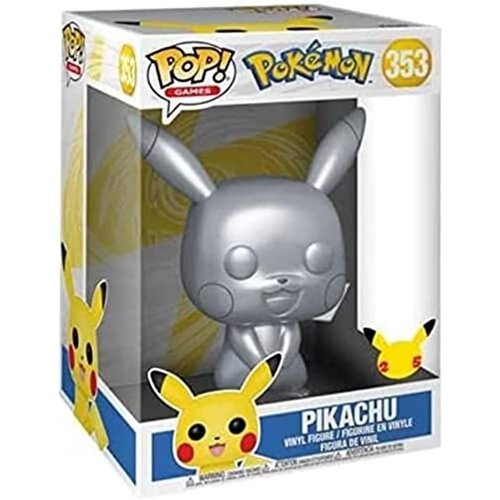 Funko Pop Games Pokemon 10 Pikachu Silver Metallic Cene