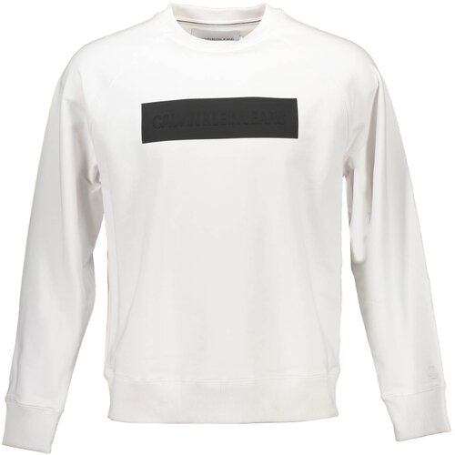Calvin Klein SWEATSHIRT WITHOUT ZIP MAN WHITE Slike