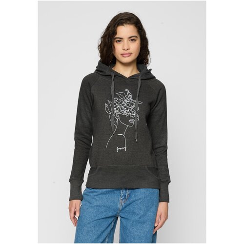 Mister Tee Women&amp;#039;s charcoal One Line Fruit Hoody Slike