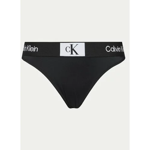Calvin Klein Swimwear Spodnji del bikini KW0KW02353 Črna