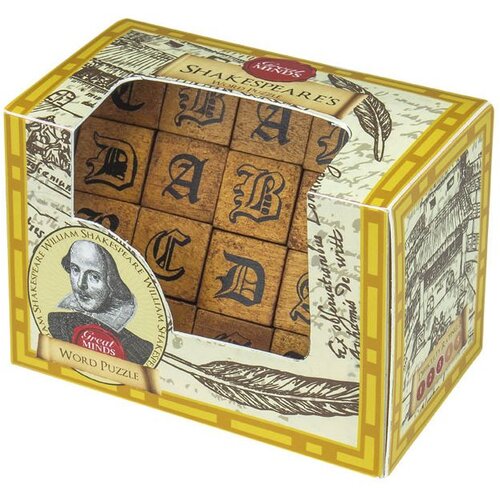Professor Puzzle Drvena mini slagalica &ndash; Shakespeare Cijene