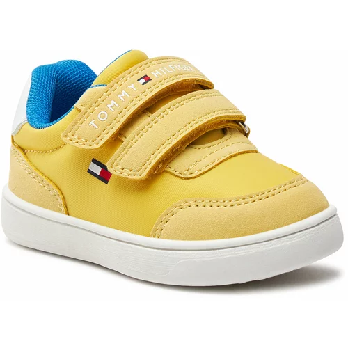 Tommy Hilfiger Superge Low Cut Velcro Sneaker T1B9-33332-1694 Yellow 200