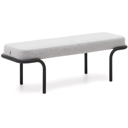 Kave Home Svetlo siva klop Compo &amp;ndash; Slike