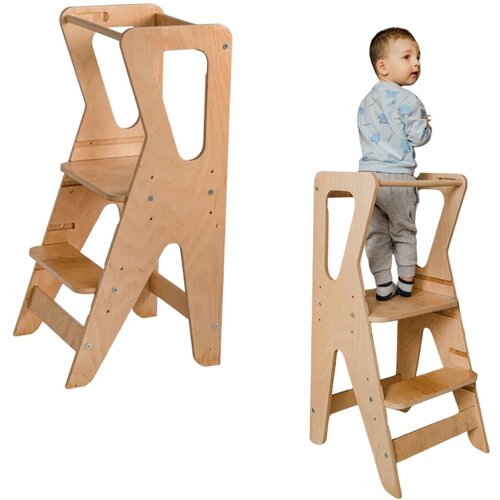 Monkey Gym Otro&scaron;ki Kuhinjski Pomočnik Moon Natur Wood, (5000081497) Cene