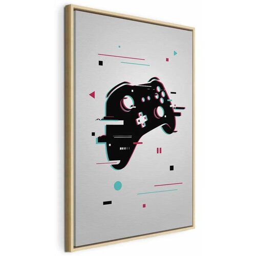  Slika - Cyberpad 60x90 U prirodnom drvenom okviru Cene