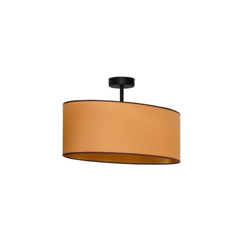  Duolla - Plafonski luster OVAL VEGAN 1xE27/15W/230V braon Slike