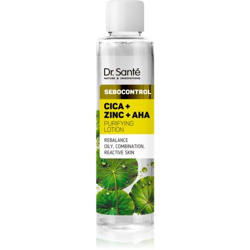 Dr. Santé Sebocontrol Cica + Zinc + AHA mlijeko za čišćenje za masnu kožu 200 ml Cijene