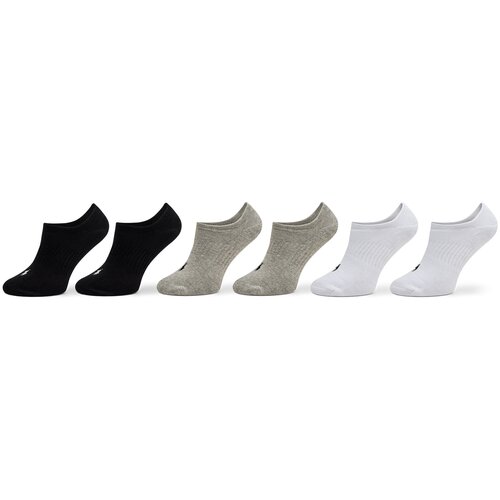 Polo Ralph Lauren Set 6 parov mo&amp;scaron;kih nizkih nogavic 449944123001 White/Black/Grey 100 Slike