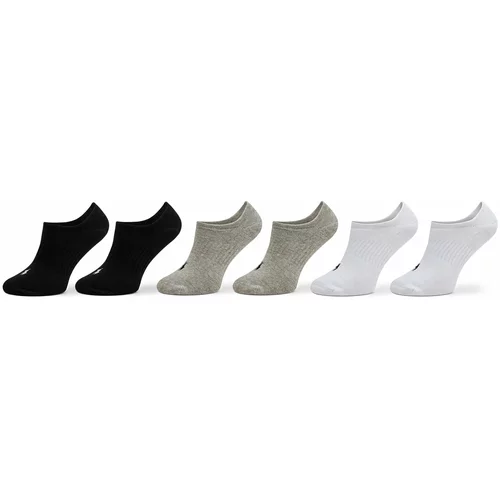 Polo Ralph Lauren Set 6 parov moških nizkih nogavic 449944123001 White/Black/Grey 100