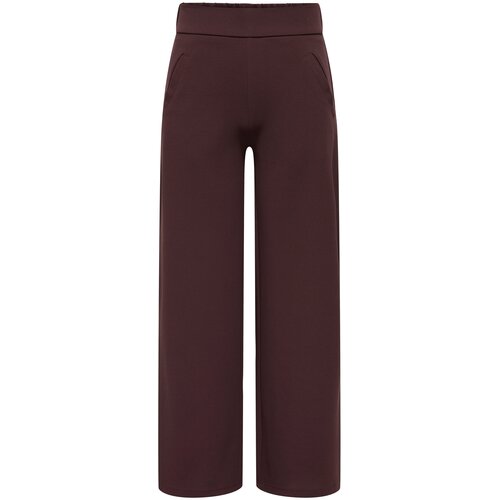 JDY Petite Hlače &amp;#039;JDYLOUISVILLE CATIA&amp;#039; temno rjava Slike