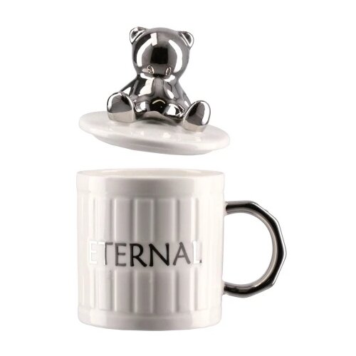  Moka šolja sa poklopcem keramička meda bela 350ml ( 705241 ) Cene