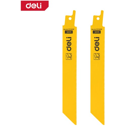Deli ALATI Set ubodnih testera za sabljarku EDH-WJT018-E2, 150mm, 18 zuba, 2 komada Slike