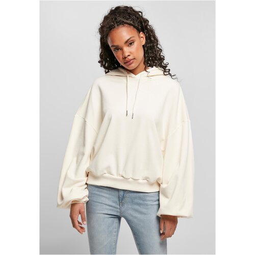 UC Ladies Women&amp;#039;s Organic Oversized Terry Cloth Hooded Whitesand Slike
