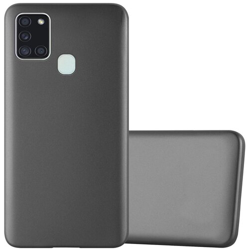 Cadorabo Case, združljiv s Samsungom v kovinsko sivi - za&amp;scaron;čitni pokrov iz fleksibilnega silikona TPU, (20599260) Slike
