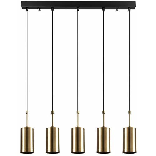 Opviq lights viseća svjetiljka za 5 žarulja u zlatnoj boji Kem