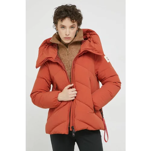 After Label Pernata jakna za žene, boja: crvena, za zimu