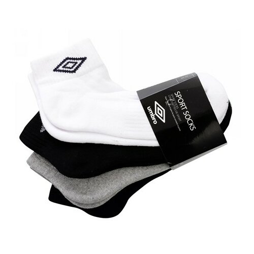 Umbro unisex čarape za odrasle TRIO SUPERSNEAKER SVUM141S01-01 Slike