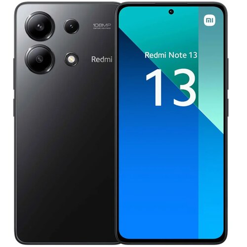 Xiaomi refabrikovani mobilni telefon redmi note 13 4G, 6.67", 2400 x 1080, 90 hz, 108 mp, 16 mp, 8/256GB, crni Cene