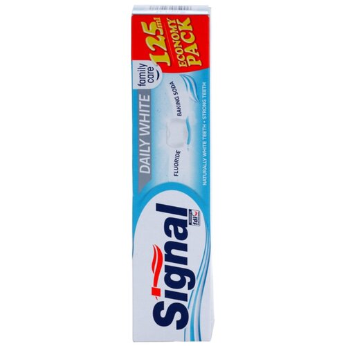 Signal Daily White pasta za zube s izbjeljivajućim učinkom 125 ml Slike