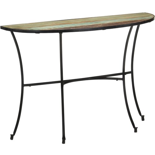 The Living Store Stranska mizica 110x40x77 cm trden predelan les - Stranska Mizica, (21503378) Slike